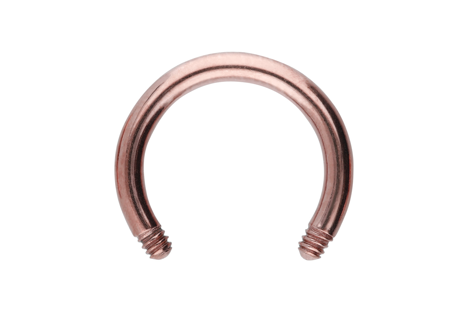Titan Hufeisenring Piercing ohne Kugel